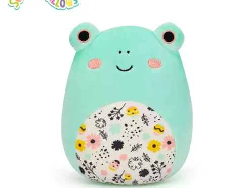 Back View of Squishmallows Frog Plush