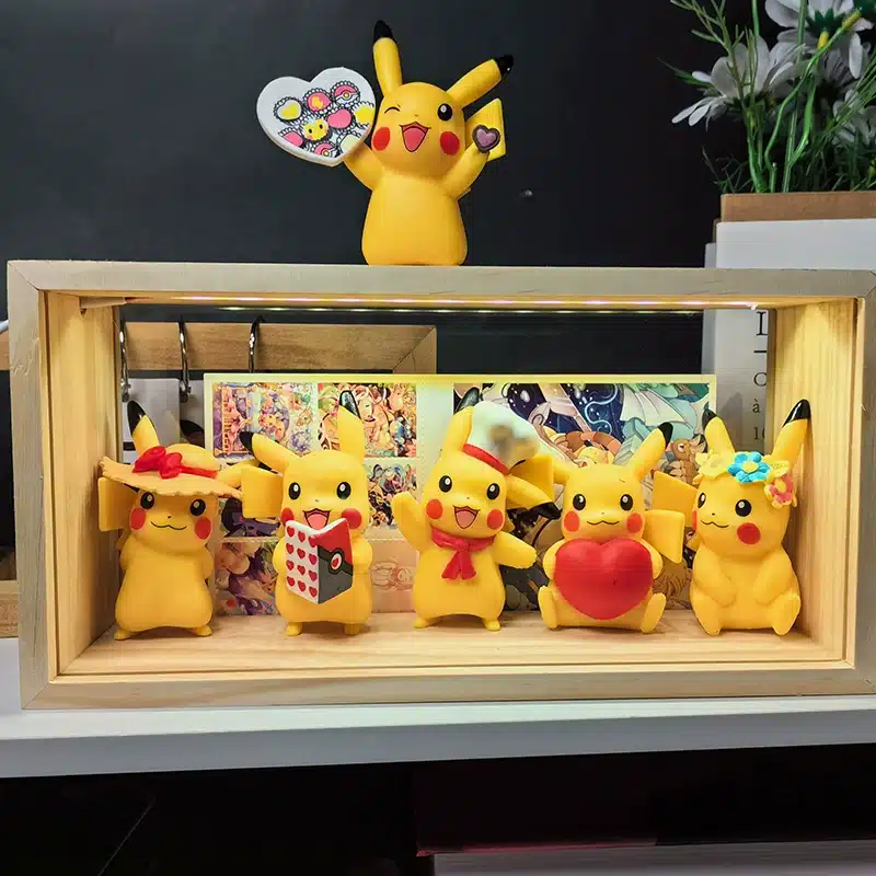 Heartfelt Pikachu Figurine Night Light – Creative Holiday & Birthday Gift