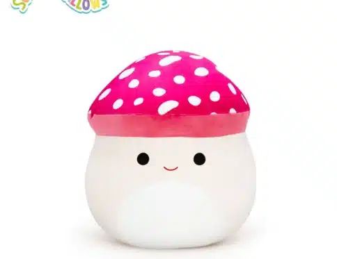 Squishmallows Malcolm Mushroom Plush Comfort Toy – Soft and Cuddly Companion for Kids